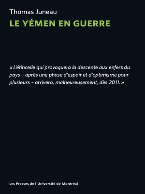 cover image of Le Yémen en guerre